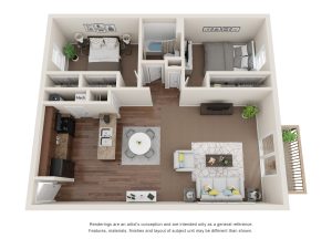 Two Bedroom – Newly Remodeled