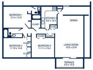 Three Bedroom